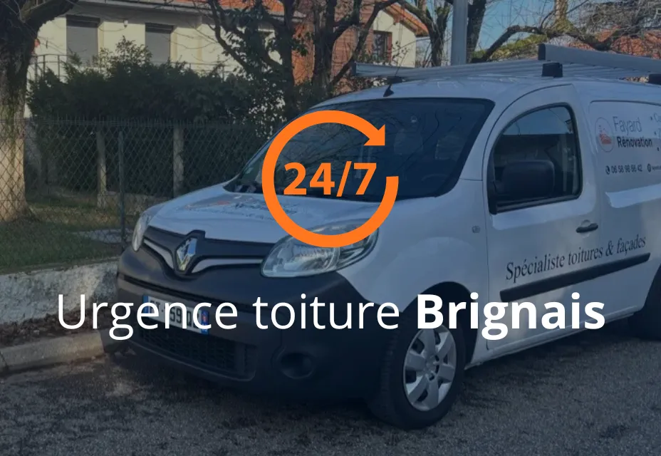 couvreur pour urgence à brignais