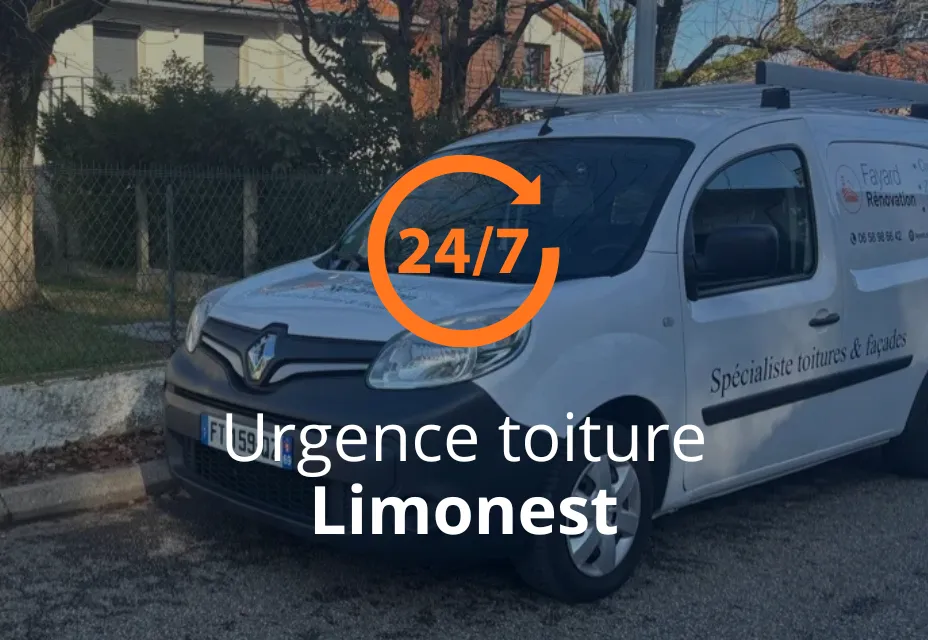 urgence toiture limonest